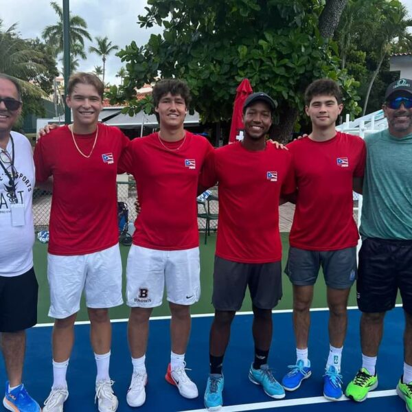 Jóvenes tenistas boricuas se preparan para el Caribbean Open y la Copa Davis